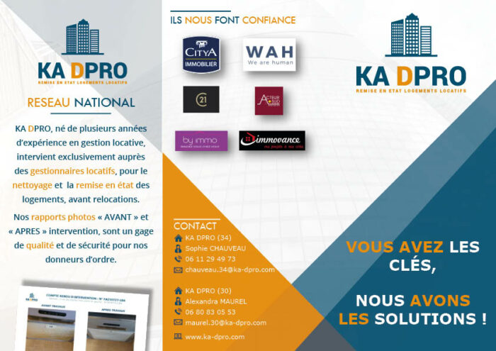 Dépliants personnalisés KA DPRO